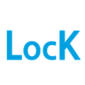 Transparent lock screen icon