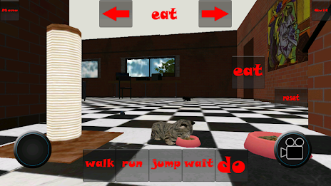 Cat simulator 3D poster 11