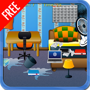 Set house cleaning game  Icon