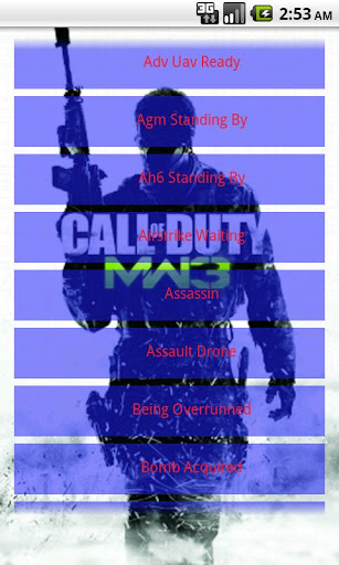 Modern Warfare 3 SoundboardPro Android app Screenshot 3