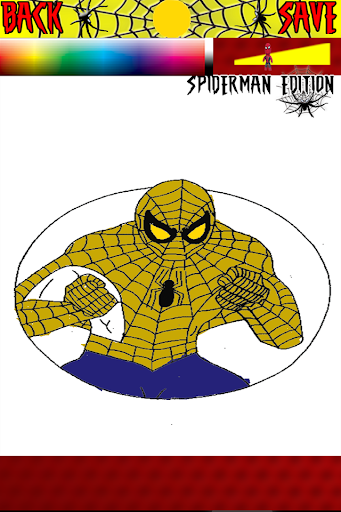 Coloring Spiderman Kids
