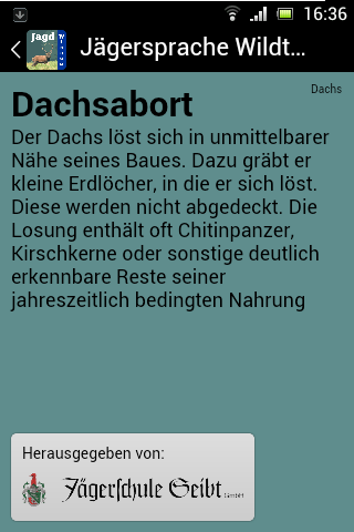 【免費教育App】Jägersprache Wildtiere-APP點子