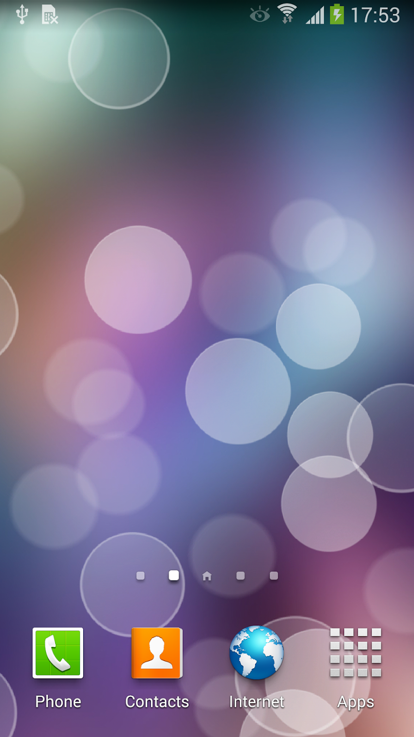 3D Bokeh Live Wallpaper Screen 2