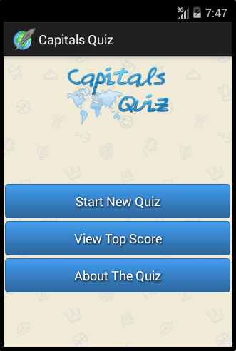 Capitals Quiz