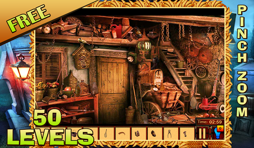 【免費動作App】Hidden Objects Mystery Village-APP點子