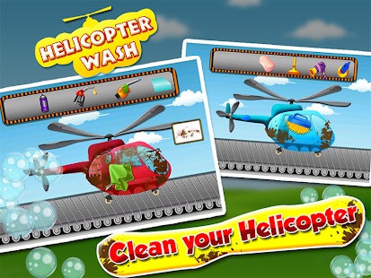 【免費家庭片App】Helicopter Mechanic -Kids Wash-APP點子