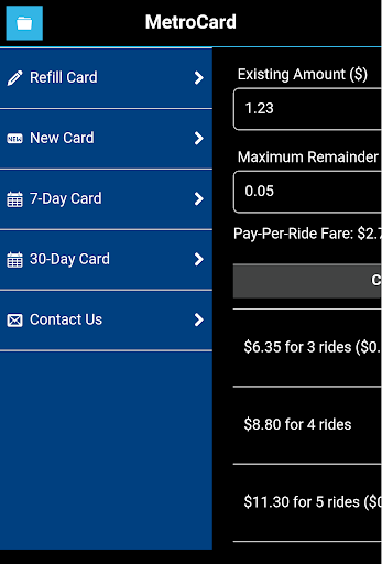 MetroCard Optimizer