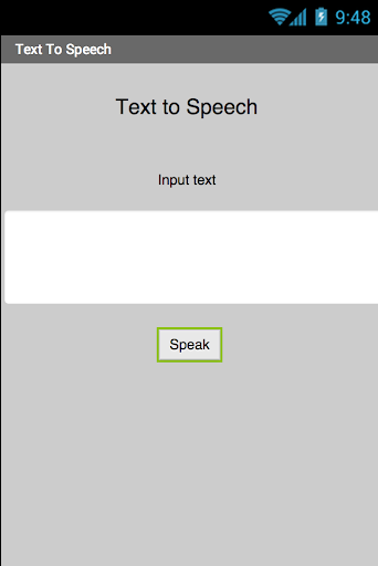 Text To Speech