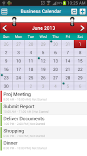 Business Calendar Event TODO Business app for Android Preview 1