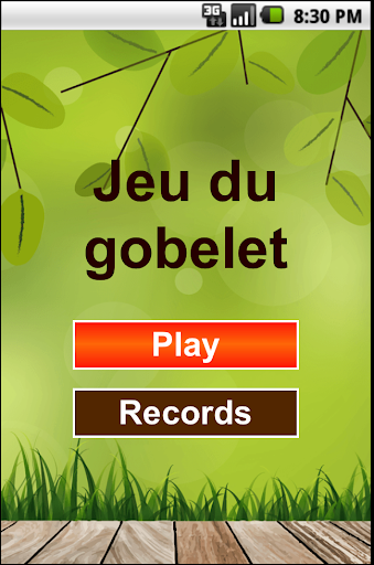 Jeu du gobelet