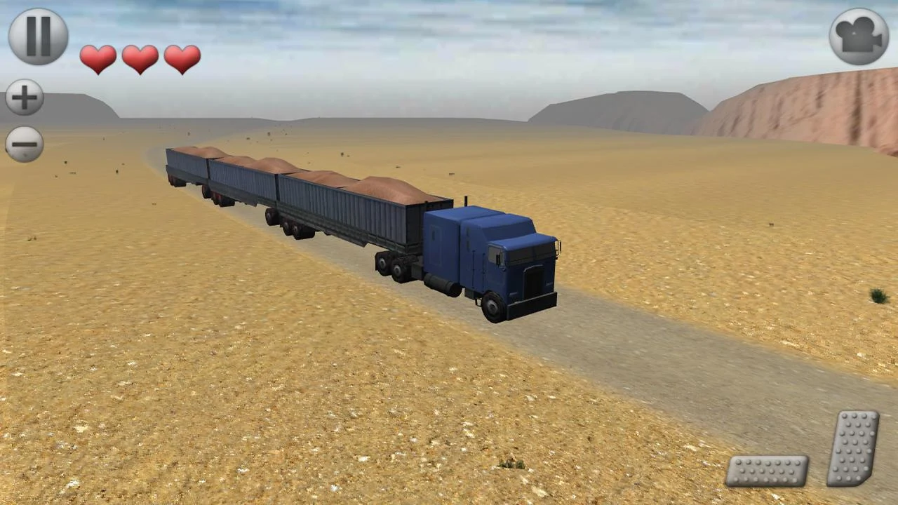   3D Truck Parking: captura de tela 