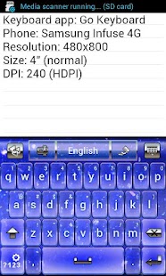 How to download Royal Blue Glitter Keyboard 1.0.0.0 unlimited apk for android
