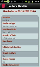 Headache Diary Lite