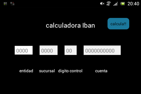 calculadora iban