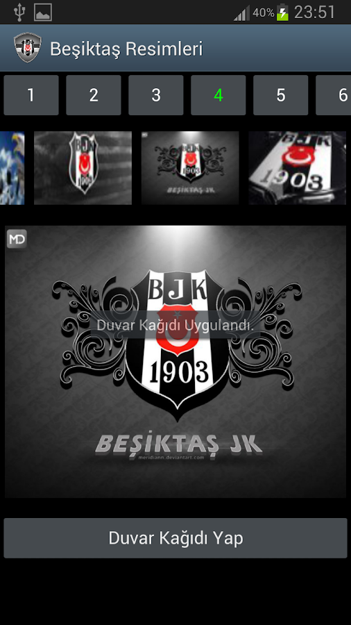 Beşiktaş Duvar Kağıtları - Apl Android di Google Play