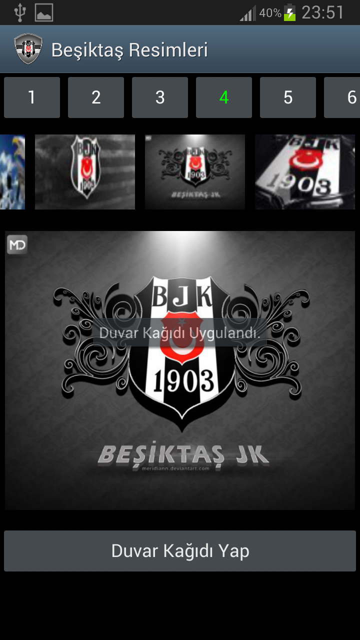 Beşiktaş Duvar Kağıtları Screen 3