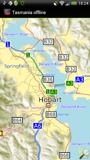 Tasmania offline map