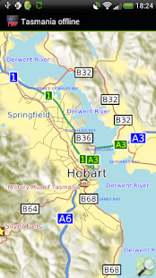 Free Tasmania offline map APK