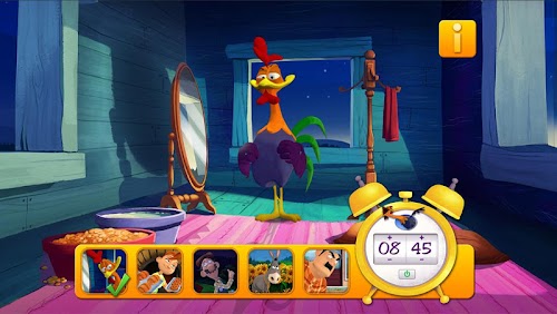 Android application The rooster of St-Victor alarm screenshort
