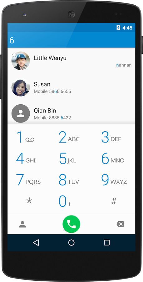    ExDialer - Dialer & Contacts- screenshot  