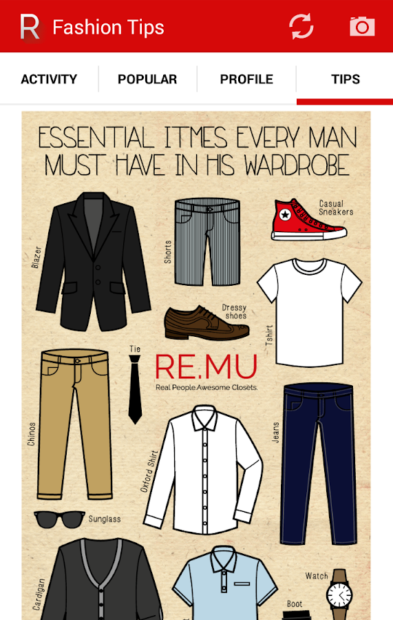 RE.MU-share the stylish outfit - screenshot