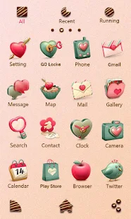 Sweetie - GO Launcher Theme - screenshot thumbnail