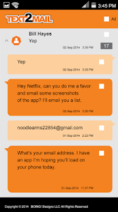 How to get Text2Mail -SMS String Archiver patch 1.11 apk for bluestacks