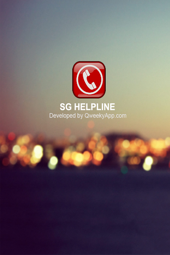 SG Helpline -Directory Numbers