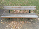 Archibald A. Sloan Park Bench