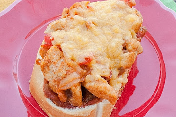 Chicken Fajita Melts