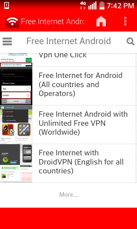 how to get free internet Screen 3