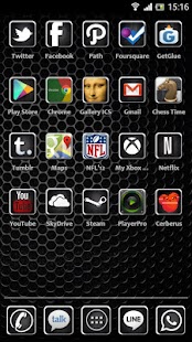 How to install BlackGrid HD APEX ADW THEME 1.0 unlimited apk for bluestacks
