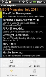 MSDN Magazine Reader 4 Android