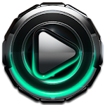 Poweramp skin Mint Glow v3.10