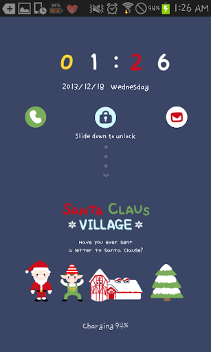 Santa Claus village Go Locker