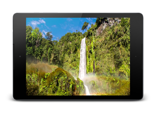 【免費個人化App】Waterfall 3D Live Wallpaper-APP點子