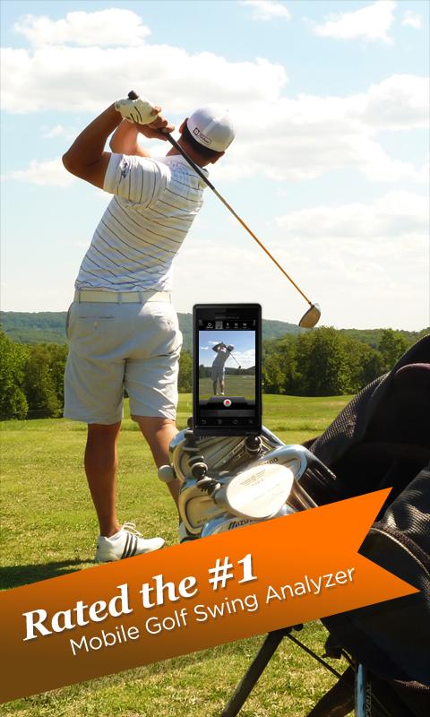 Android application iSwing™ - Golf Swing Analyzer screenshort