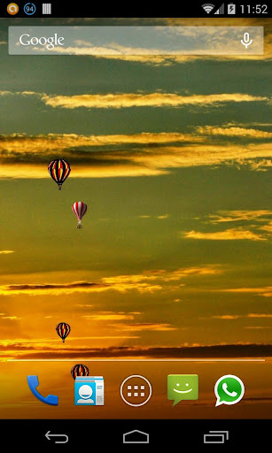 SKY BALLOON LIVE WALLPAPER HD