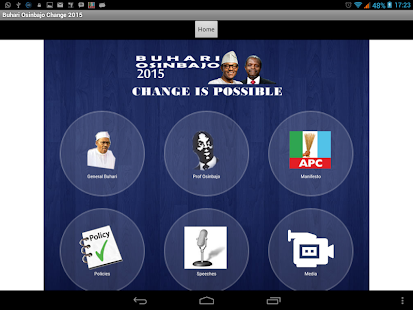 Buhari Osinbajo Change 2015 Screenshots 0