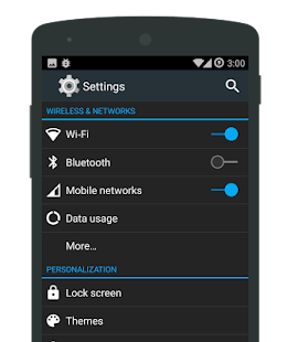 Android L - Dark CM11/PA/Mahdi apk cracked download - screenshot thumbnail