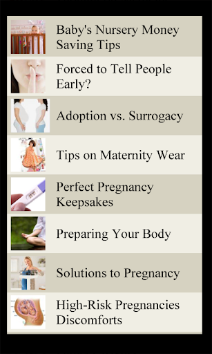 【免費健康App】Pregnancy Lists-APP點子