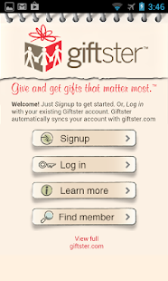 Giftster - Wish List Registry