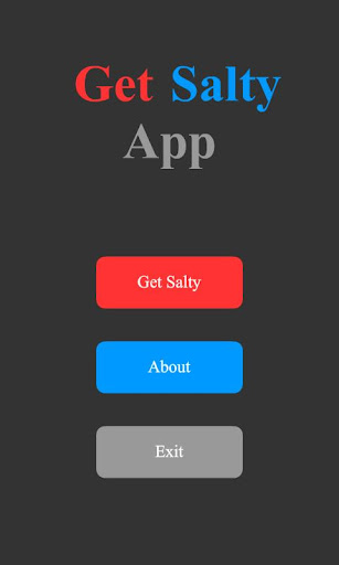 Get Salty App