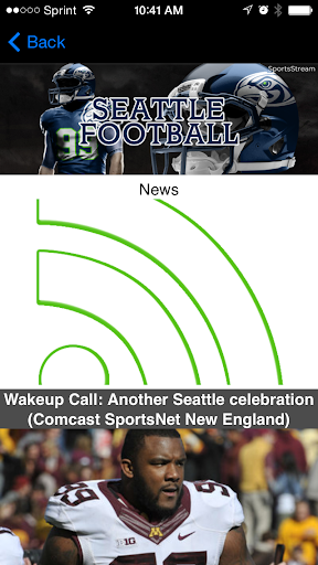 【免費運動App】Seattle Football STREAM+-APP點子