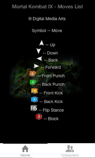 MK 9 Moves List