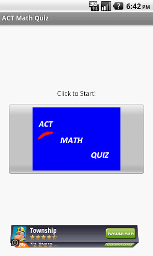 ACT Math Quiz