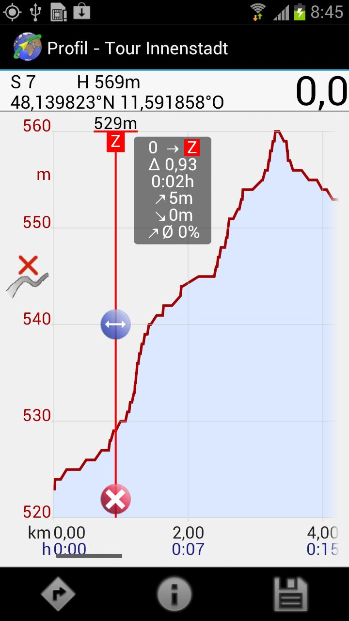 GPS-Mate (Outdoor Navigation) Screen 3