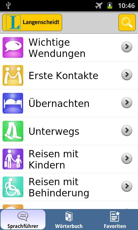 Chinesisch talk&amp;travel Screen 2
