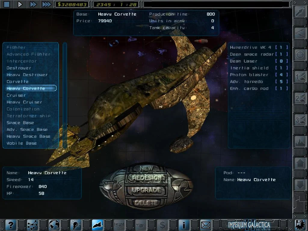 Imperium Galactica 2 - screenshot