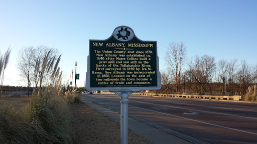 New Albany, Mississippi Historical Marker